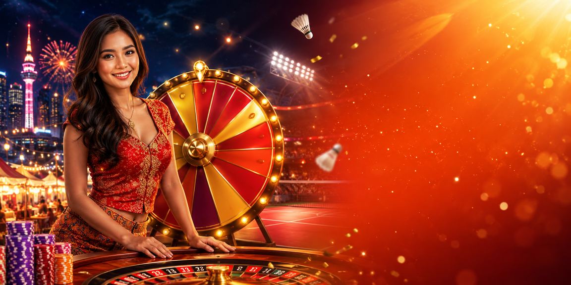 Permainan roulette dalam talian bergaya Melayu di Seremban dengan suasana kasino